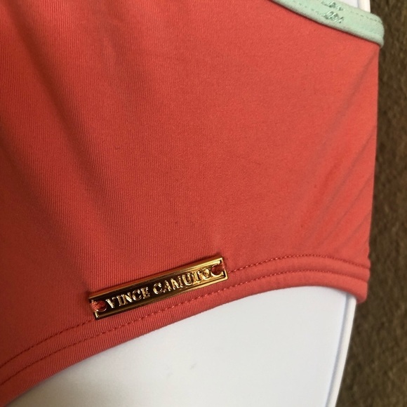 Vince Camuto Cutout Contrast Binding Monokini One Piece Swimsuit Size S - Picture 8 of 15